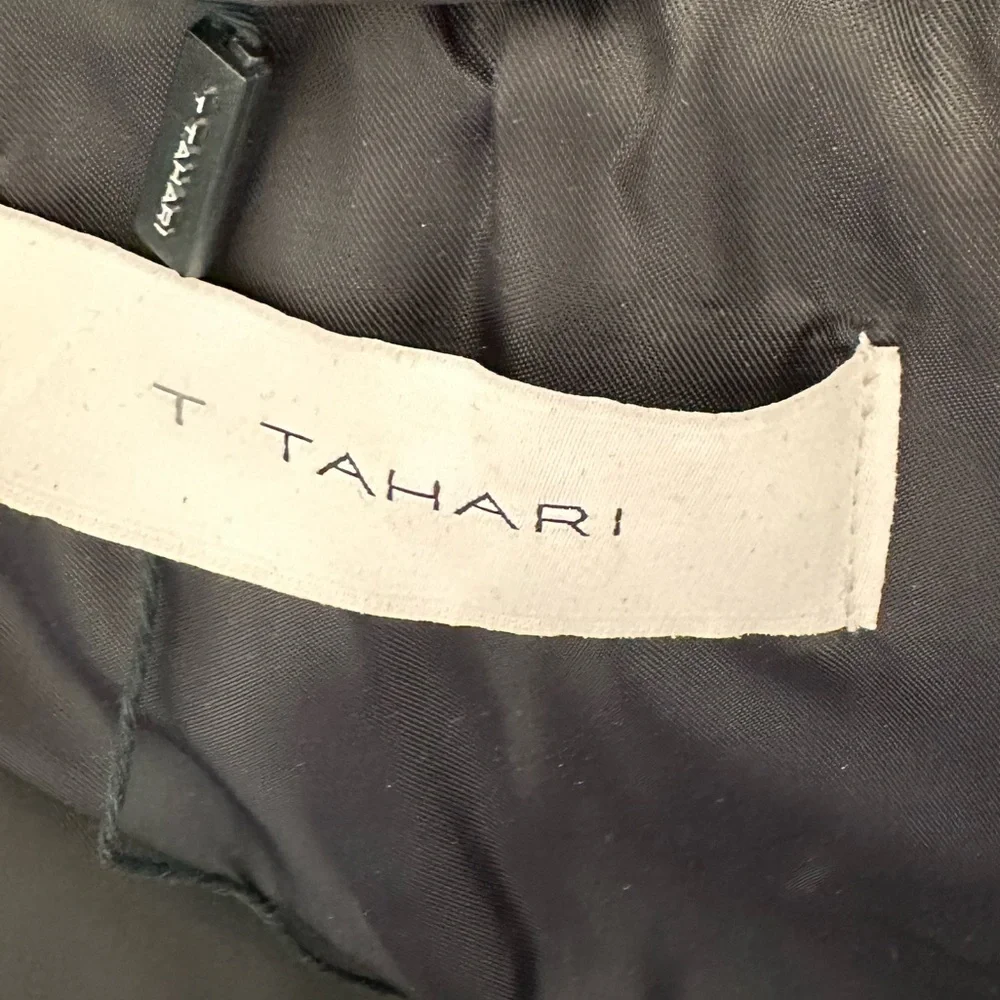 Tahari Women's Elegant Black Puffer Coat - Picture 7 of 8